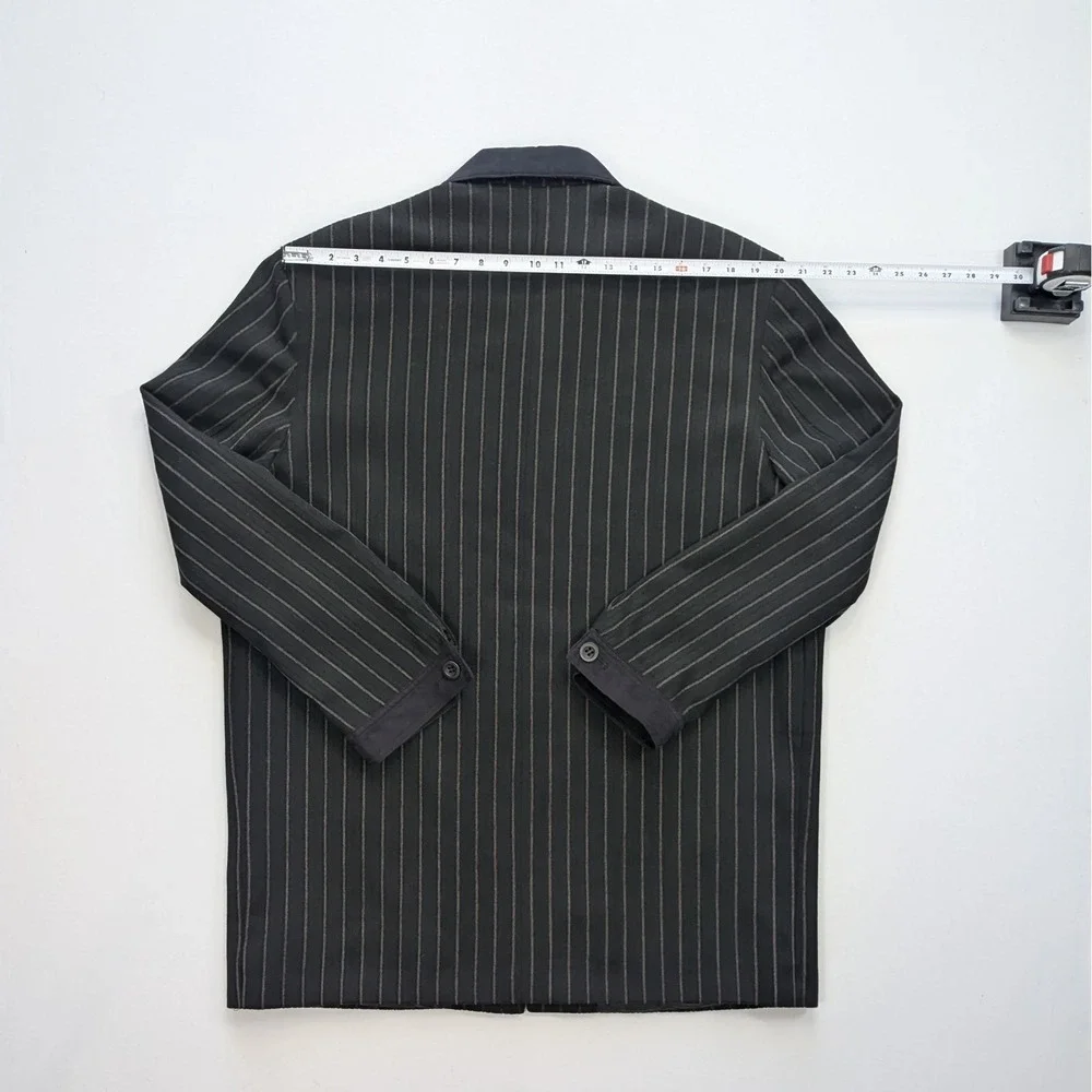 Pronti Collection by Phita Men's XXL Pinstripe Zip Jacket Lined - Picture 11 of 14